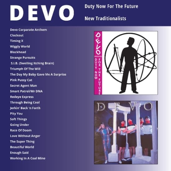 Devo - Duty Now For The Future / New Tradionalists (CD)