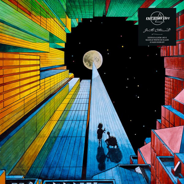 Exit Stage Left - Gentle Otherworld (Subtil Marmorhvid På Sort Vinyl / 2LP) (LP)