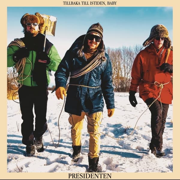 Presidenten - Tilbage til istiden, baby (Sort Vinyl LP) (LP)