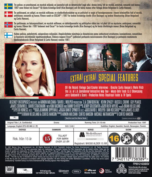 Film - L.A. Confidential Bd