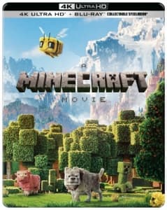 Elokuva - Minecraft-elokuva, Steelbook (4K+Bd)