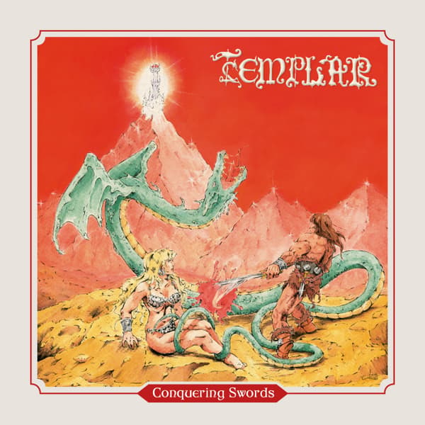Templar - Conquering Swords (Musta vinyyli-LP) (LP)