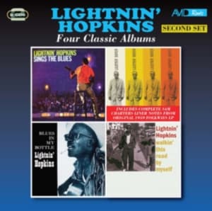 Lightnin Hopkins - Fire klassiske albums (CD)