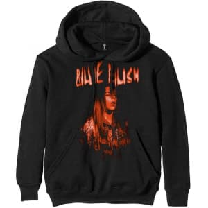 Billie Eilish - Unisex hettegenser: Spooky Logo