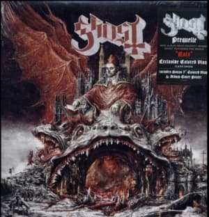 Ghost - Prequelle (Klar røg) +7\" US IMPORT (LP)