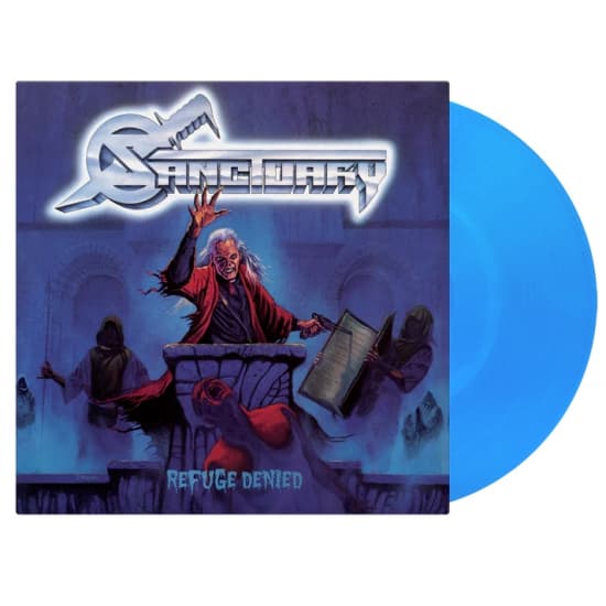 Sanctuary - Refuge Denied (Sininen vinyyli-LP) (LP)