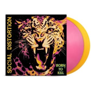 Social Distortion - Born To Kill (Rosa og Gul 2LP) (LP)