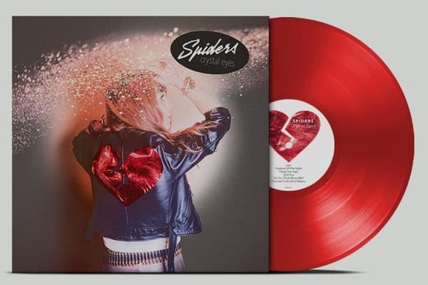 Spiders - Crystal Eyes (Begrænset Rød Vinyl LP) (LP)