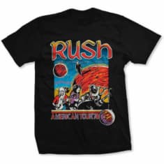Rush - Unisex T-paita: US-kiertue 1978 (S)