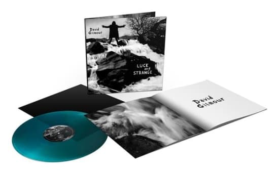 David Gilmour - Luck And Strange (Havblå Gatefold LP) (LP)