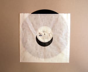 Vinylposer - LP-innerpose Hvit 100-pakning