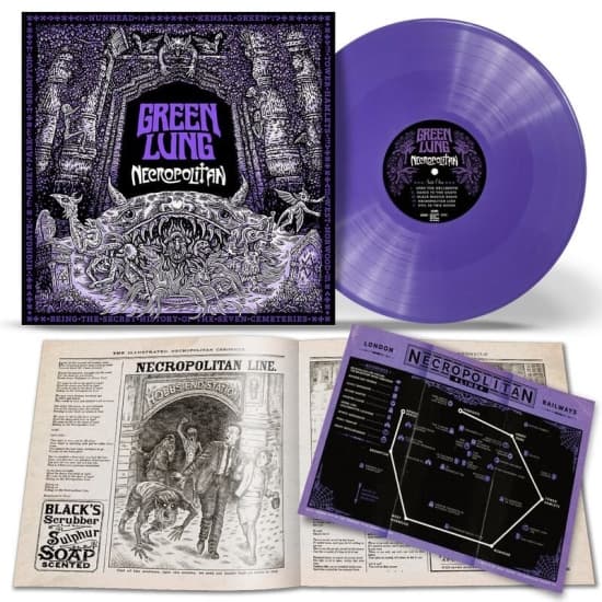 Green Lung - Necropolitan (Lilla Vinyl LP) (LP)