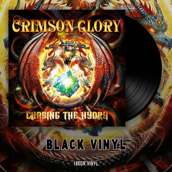 Crimson Glory - Chasing The Hydra (Black Vinyl LP) (LP)