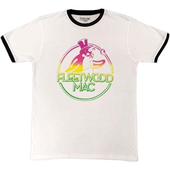 Fleetwood Mac - Penguin Ringer Uni Hvid S