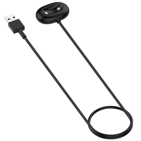 USB-ladekabel, 1 m, til Google Pixel Watch 4 – Svart / Magnetisk lader