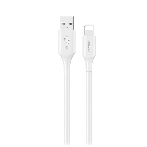 Dudao USB til Lightning-kabel 6A 1,2 m - hvit