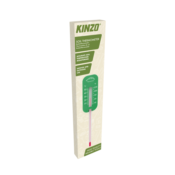 Kinzo jordtermometer / marktermometer / hagetermometer til dyrking