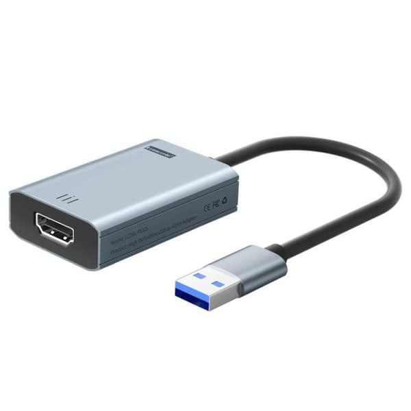 Lemorele LC06 Plus USB til HDMI-adapter / videoadapter for skjerm, TV og projektor