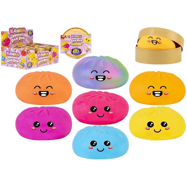 Kawaii Squishy Bao Bun Dumpling 8,5 cm / squishy bao dumpling i minikurv