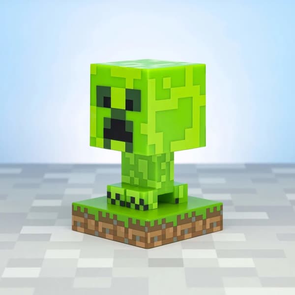 Paladone Icon Minecraft Creeper / Minecraft Creeper lampe / Creeper nattlys
