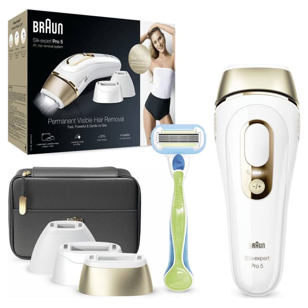Braun Silk-expert Pro 5 PL5243 / IPL-hårfjerner / Lysbasert hårfjerning