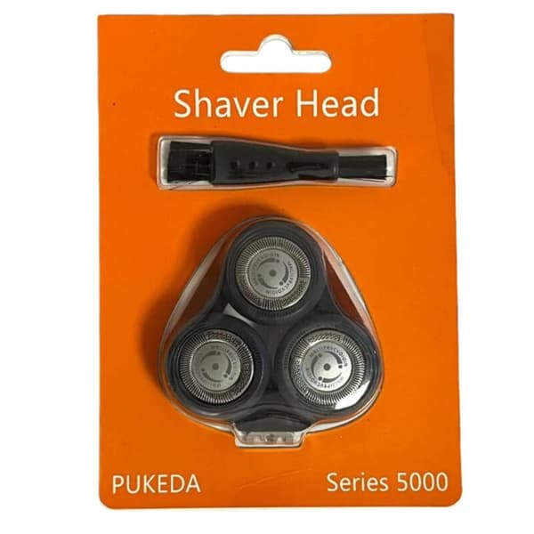 Barberhode til Philips Series 5000 / 3 skjærehoder / erstatningshode til S5000-barbermaskiner