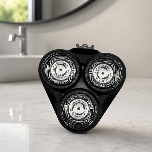 Barberhode til Philips Series 5000 / 3 skjærehoder / erstatningshode til S5000-barbermaskiner