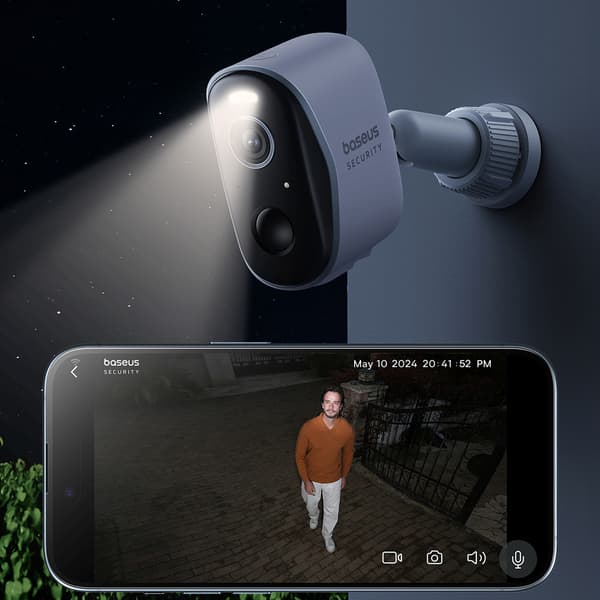 Baseus Security N1 2K - 3 kameraer og 1 basestasjon