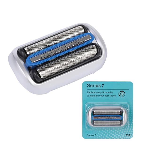 Barberhode 75S til Braun Series 7 – Sølv / Barberhode / Skjærehode