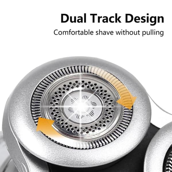 Barberhode til Philips SH98/SP9860/SP9863/SP9880/9000 - Sølv / erstatningsbarberhode