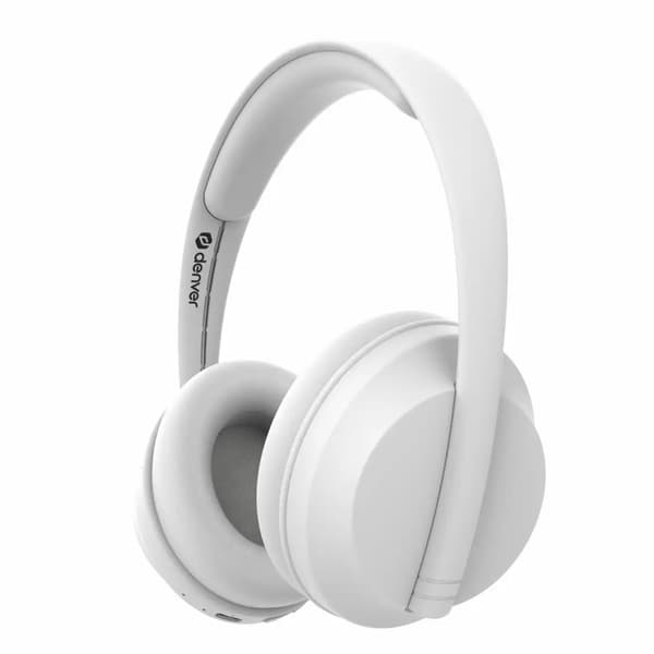 Denver Bluetooth-hodesett - hvit