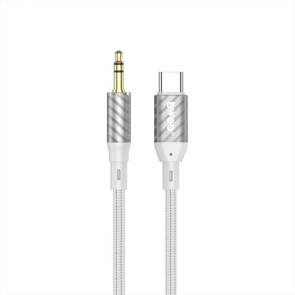 BWOO Lydkabel USB-C til 3,5 mm, 1 m