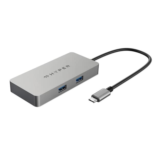 HyperDrive USB-C-hub med 5 porter / USB-C-hub / Chromebook USB-C-adapter