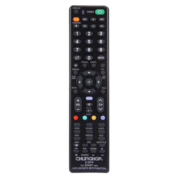 Universalfjernkontroll for Sony TV – LED, LCD og 3D