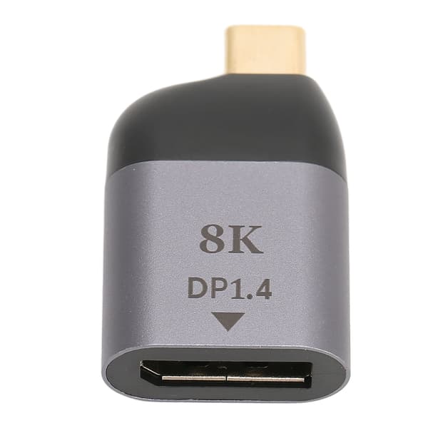 USB C til Display Port Adapter 8K 60Hz Høj Opløsning Kompakt Bærbar USB C til DP Adapter til Windows PC