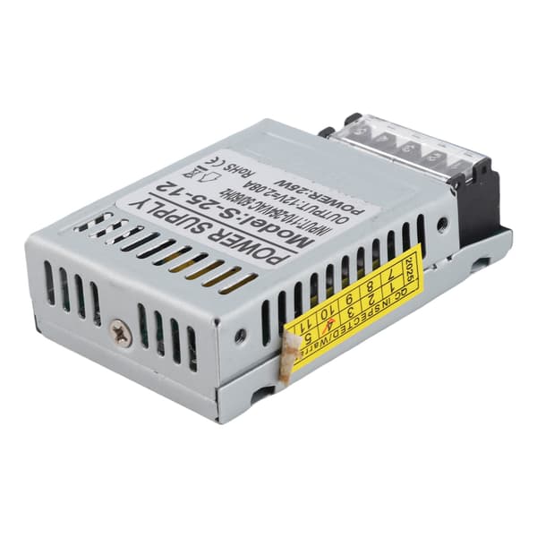 12V 25W 2.08A LED Driver Transformer til lyskasse, stripelys, CCTV-kamera