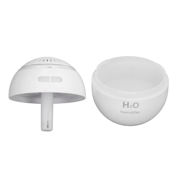 DC 5V/1A 120ML USB Luftfuktare 2 Växlar Justering Aromaterapi Eterisk Olja Diffuser Vit