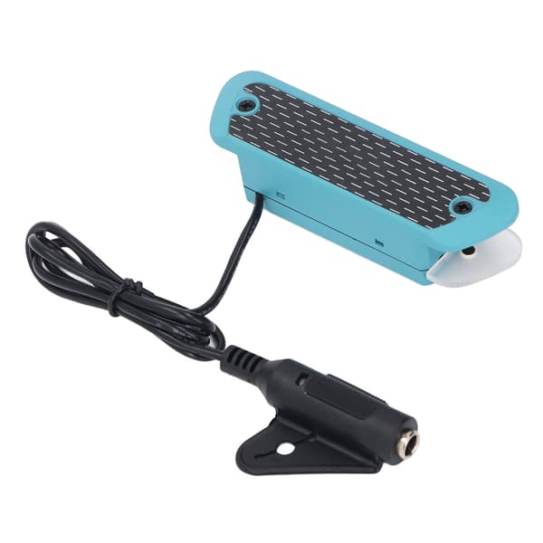 Akustisk Gitarr Pickup Volym Tonkontroll 6.35mm Plugg 3mm Kabel Passiv Magnetisk Ljudhåls Pickup