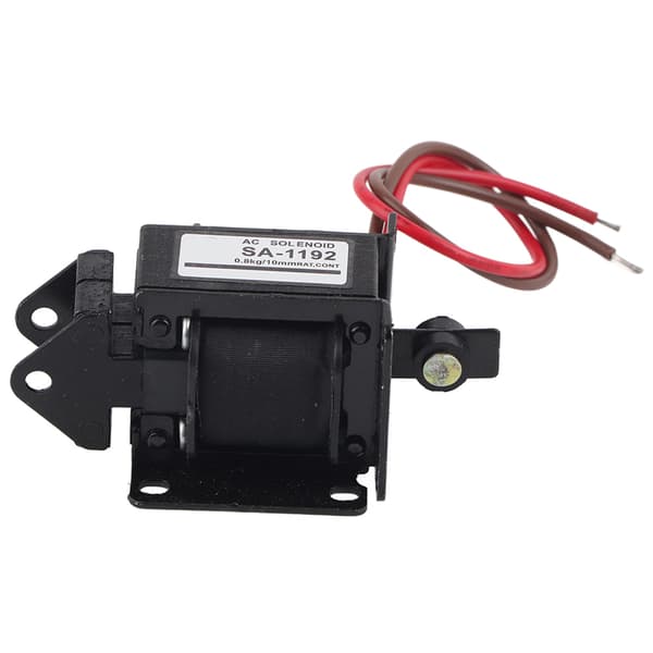 SA-1192 AC Solenoid Elektromagnet Push Pull Typ Elektrisk Magnet 220VAC 7.8N Slaglängd 10mm