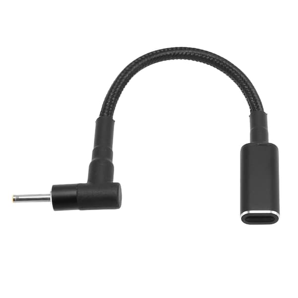 USB C hona till 2,5x0,7 mm DC hane-adapter 100W 5A 20V Stöder PD snabbladdning USB Typ C till DC-adapter för bärbar dator