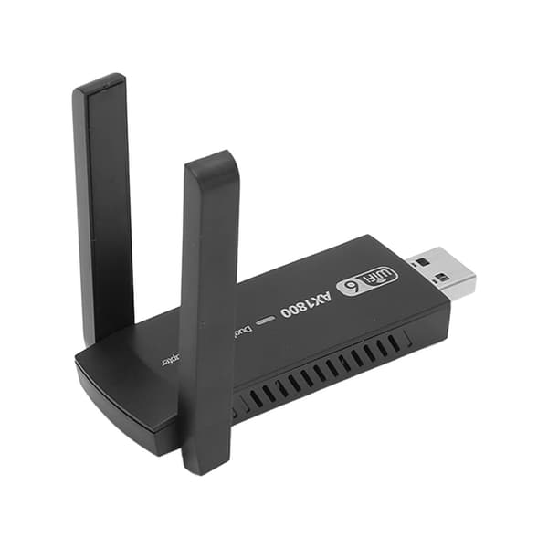 WiFi 6 Adapter USB3.0 2.4GHZ til 5.0GHZ AX1800Mbps MU MIMO USB Netværkskort til PC Desktop Bærbar