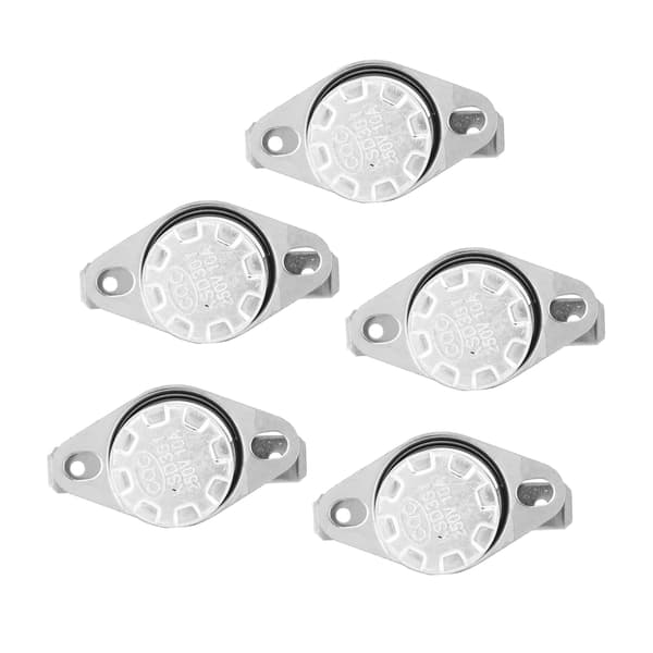 5-pack KSD301 Termostat Termisk Brytare 250V 10A Normalt Öppen 85°C