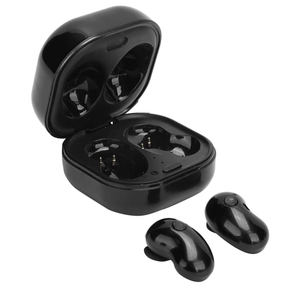 S6 PLUS TWS Bluetooth 5.1 Høretelefon LED Farveskærm Trådløst Headset Ørepropper med Mikrofon Sort