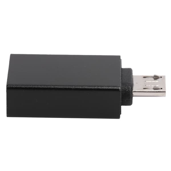 USB til Android-adapter Micro OTG Konverteringsstik Dataoverførsel Opladningsenhed Sort
