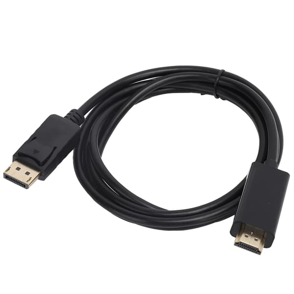 Adapterkabel DP till High-Definition Multimedia Interface Hane till Hane Omvandlarkabel
