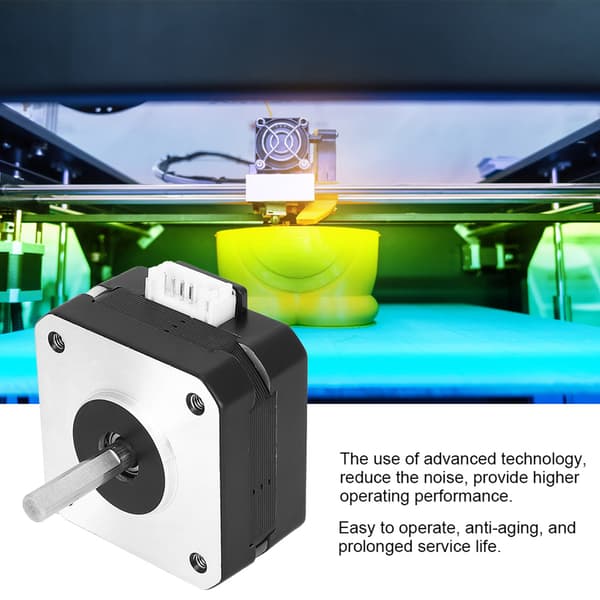 17HS4023 Stepmotor 4-leder NEMA17 42mm 3D-printerdele og tilbehør