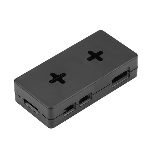 ABS Plastikkabinet Beskyttelsescover Skal til Raspberry Pi Zero W / 1.3 (Sort)