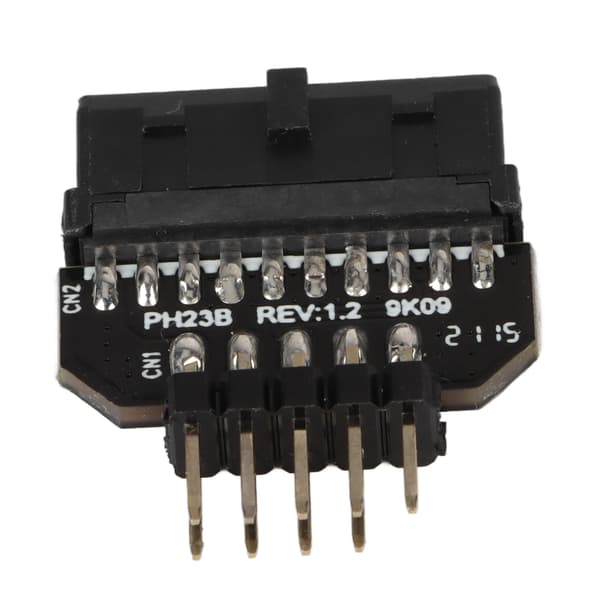 USB Moderkortssplitter Moderkort Usb2.0 9-stift till Usb3.0 19-stift Frontpanel Plug-in Hona Plug Omvandlingsadapter