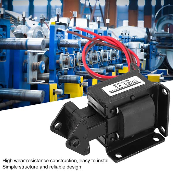 AC trækmagnet elektromagnet til industriel automation 220VAC 14.7N 15mm slaglængde SA-2502