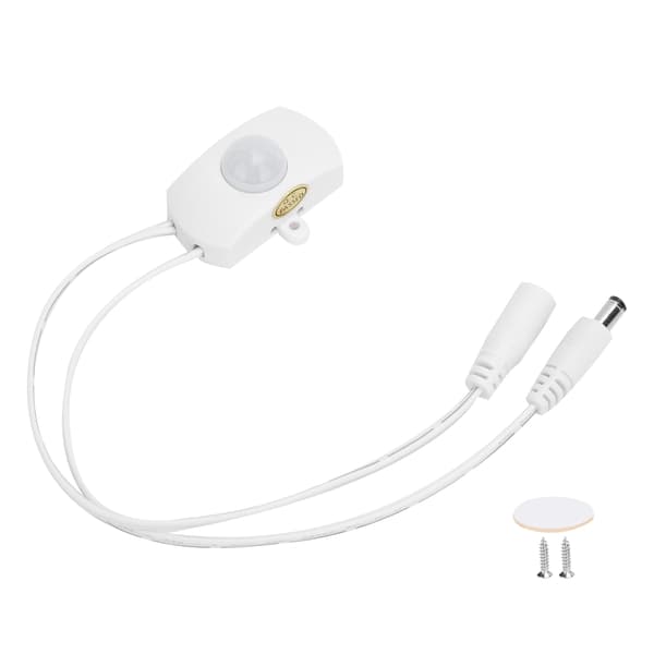 DC6V-24V LED Strip Infraröd Människokroppsdetekteringssensor LED Infraröd Kroppssensor Vit